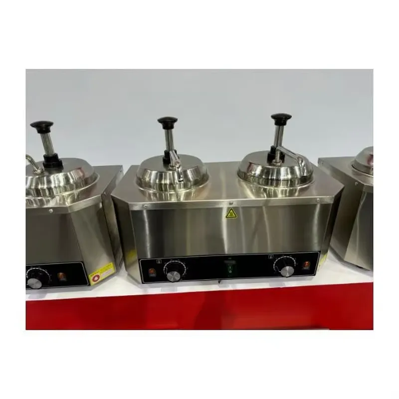 Commercial Nacho Cheese Warmer Dispenser - เครื่องทำชีส SUNMAX พร้อมปั๊มจ่ายความร้อน เครื่องอุ่นชีสสำหรับนาโชแบบไฟฟ้า เครื่องอุ่นช็อกโกแลตเชิงพาณิชย์