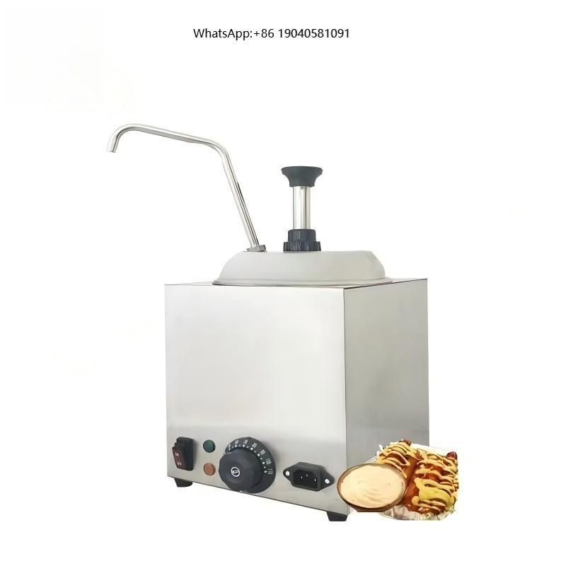 Commercial Nacho Cheese Warmer Dispenser - เครื่องจำหน่ายซอสไฟฟ้าสำหรับขนมขบเคี้ยวรุ่นใหม่ เครื่องอุ่นชีสนัชโอที่ดีที่สุด เครื่องจำหน่ายซอสช็อกโกแลตสำหรับใช้ในเชิงพาณิชย์