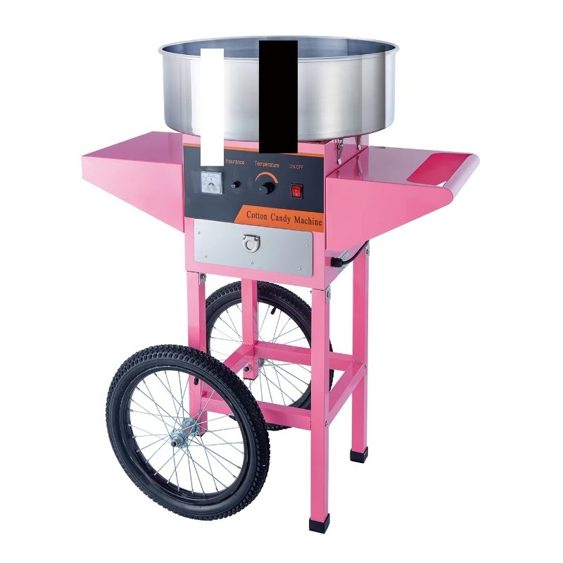 Commercial Cotton Candy Cart - เครื่องทำสายไหมพร้อมรถเข็น เครื่องทำสายไหมเชิงพาณิชย์
