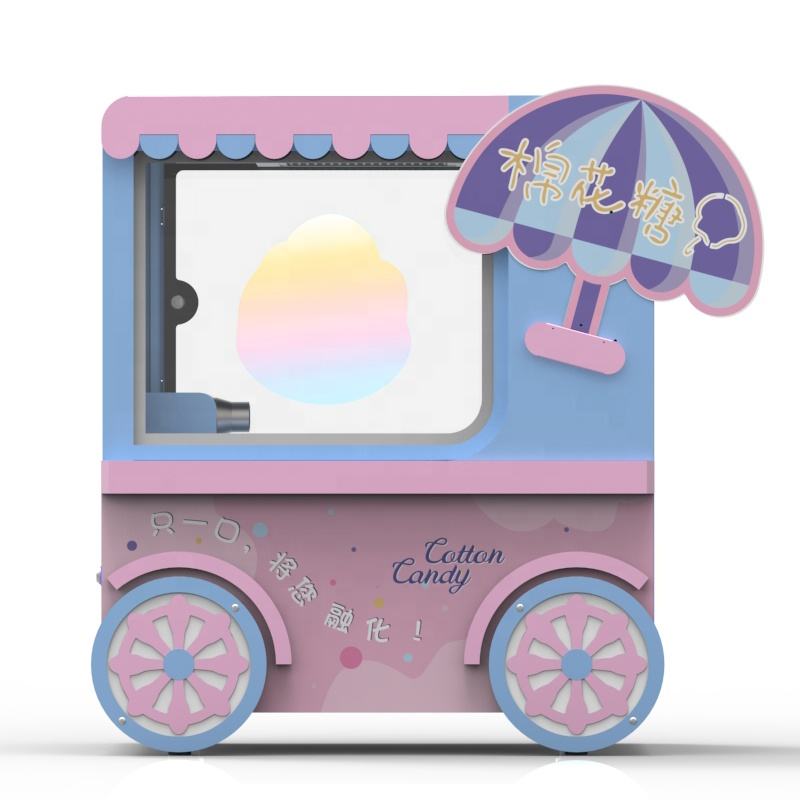 Commercial Cotton Candy Cart - เครื่องทำสายไหมเชิงพาณิชย์แบบอัตโนมัติ สำหรับอุปกรณ์เสริมเครื่องขายสายไหมอัตโนมัติ รถเข็นเครื่องทำสายไหมอุตสาหกรรม