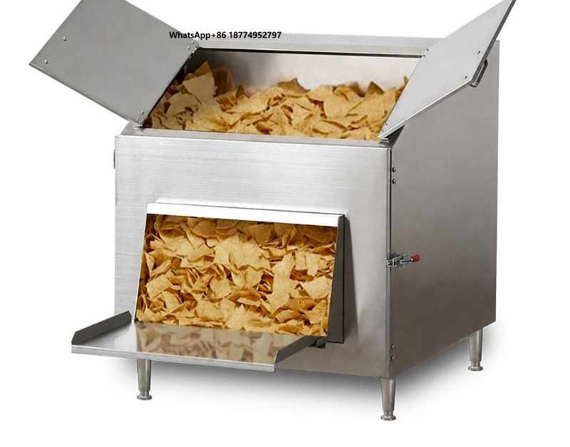 Popcorn Warming Cabinet Display - ตู้อุ่นอาหารไฟฟ้าเชิงพาณิชย์ สำหรับมันฝรั่งทอด ป๊อปคอร์น อาหารว่าง ตู้โชว์อุ่นอาหาร สเตนเลส