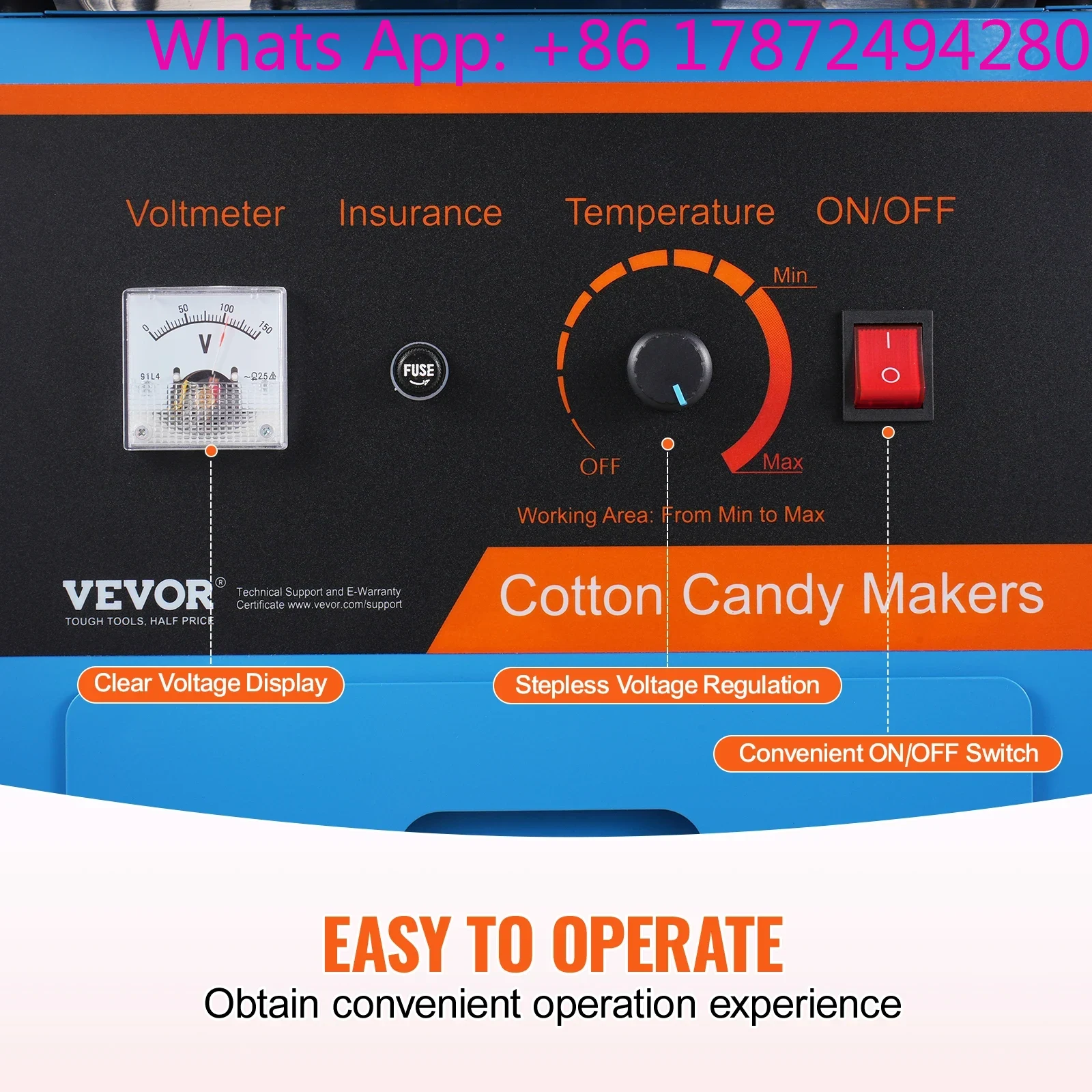 เครื่องทำสายไหมไฟฟ้าพร้อมรถเข็ - Commercial Cotton Candy Cart บทวิจารณ์และราคา
