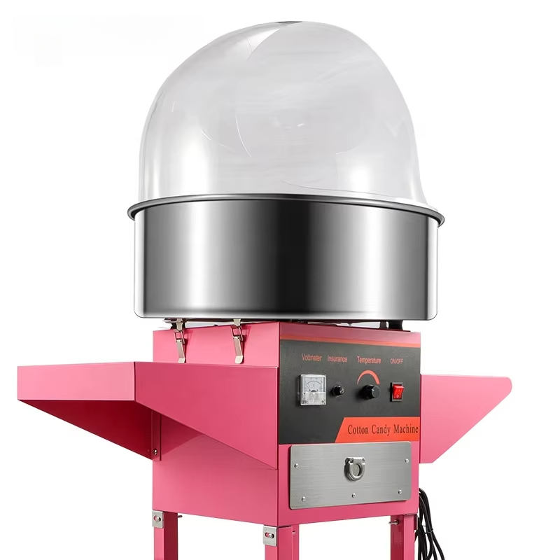 เครื่องทําขนมสายไหมสแตนเลสแบบพ - Commercial Cotton Candy Cart บทวิจารณ์และราคา