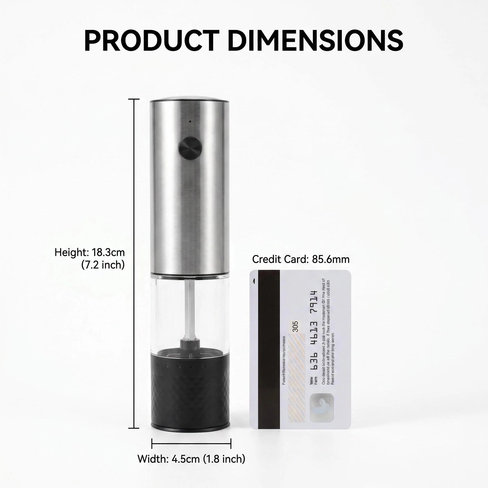 เครื่องบดพริกไทยอัตโนมัติแบบชา - Popcorn Seasoning Salt Butter บทวิจารณ์และราคา