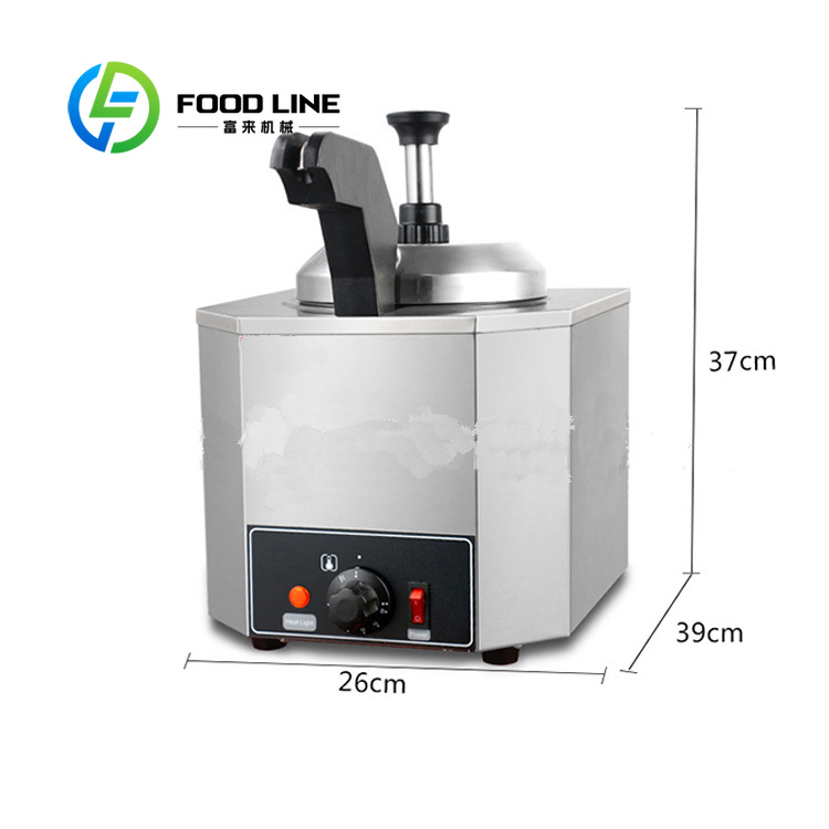 เครื่องอุ่นซอสชีสเชดด้าแบบไฟฟ้ - Commercial Nacho Cheese Warmer Dispenser บทวิจารณ์และราคา