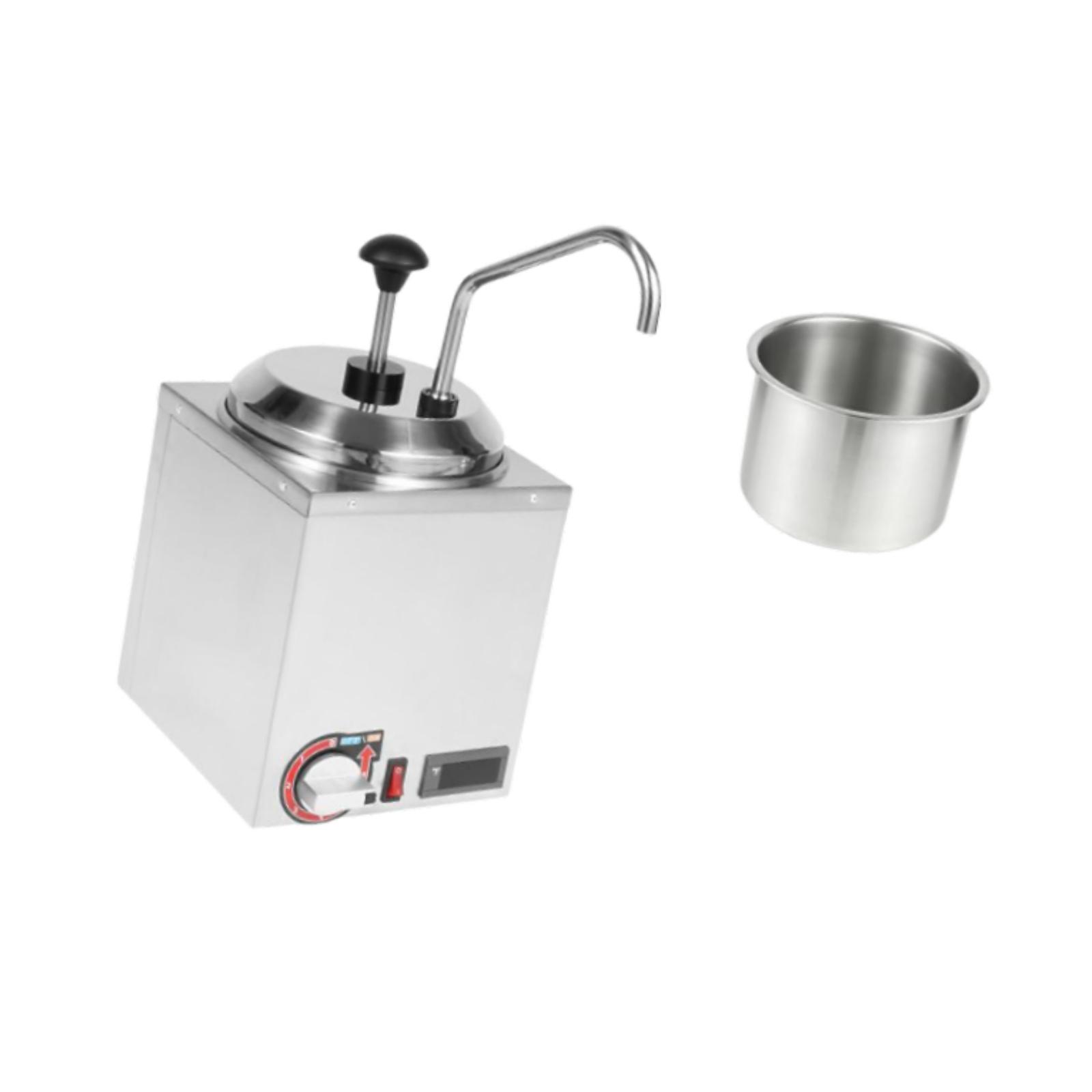 เครื่องอุ่นซอสชีสไฟฟ้าอเนกประส - Commercial Nacho Cheese Warmer Dispenser บทวิจารณ์และราคา