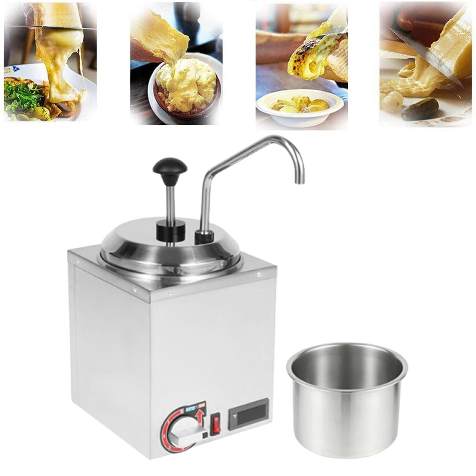 เครื่องอุ่นซอสชีสไฟฟ้าอเนกประส - Commercial Nacho Cheese Warmer Dispenser บทวิจารณ์และราคา