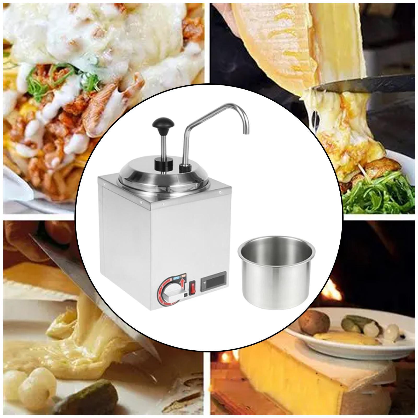 เครื่องอุ่นซอสชีสไฟฟ้าอเนกประส - Commercial Nacho Cheese Warmer Dispenser บทวิจารณ์และราคา