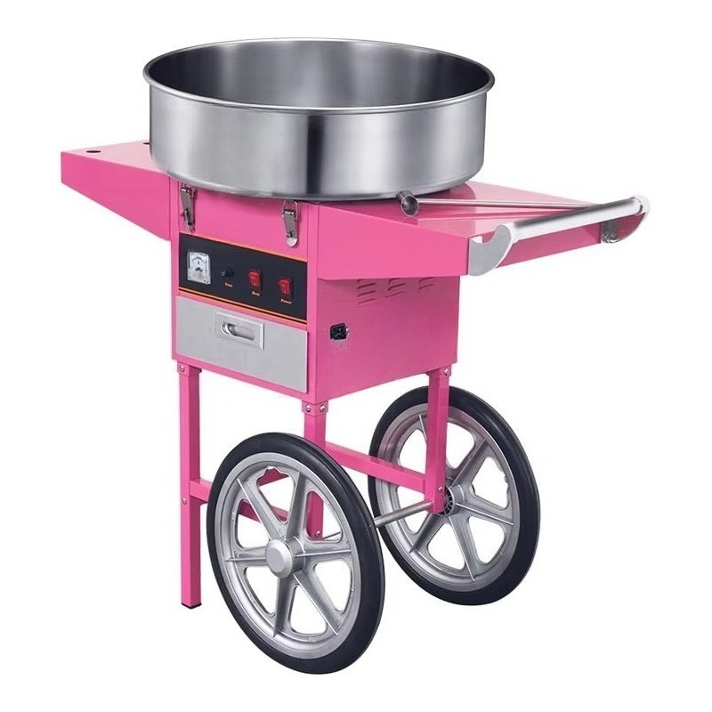 เครื่องทำสายไหมสำหรับใช้งานเชิ - Commercial Cotton Candy Cart บทวิจารณ์และราคา