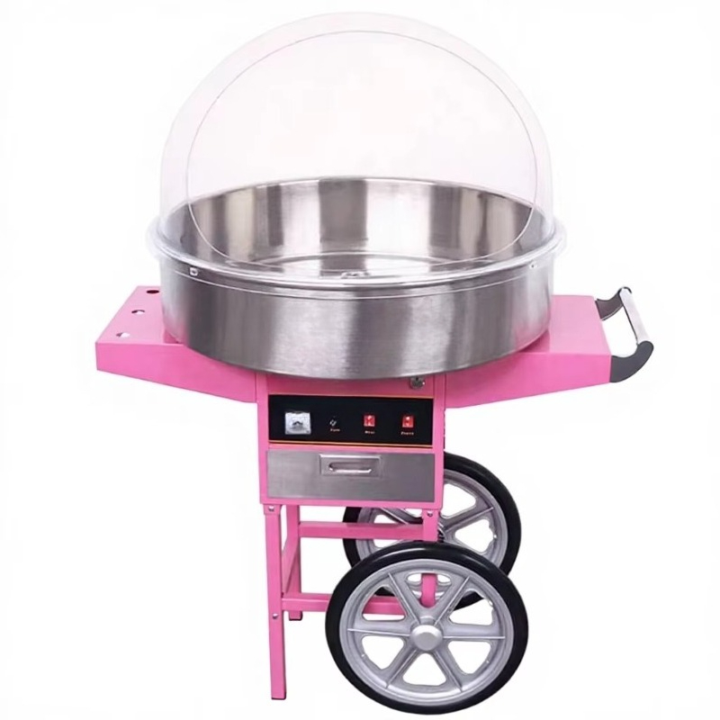 เครื่องทำสายไหมสำหรับใช้งานเชิ - Commercial Cotton Candy Cart บทวิจารณ์และราคา