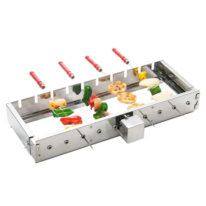 เครื่องย่างบาร์บีคิวสแตนเลสเชิ - Hot Dog Roller Grill Commercial บทวิจารณ์และราคา