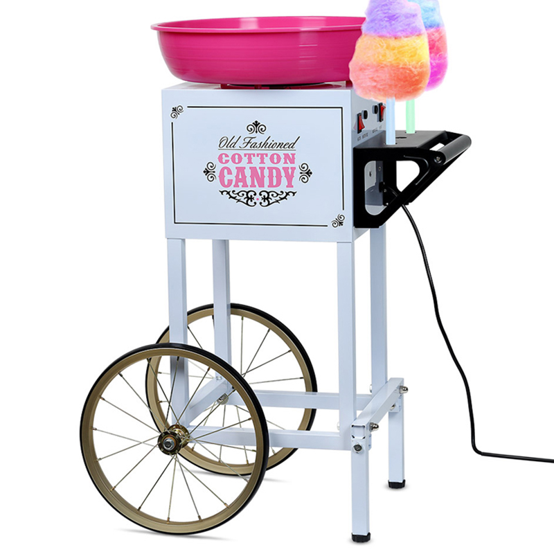 เครื่องลูกอมฝ้ายกําลังสูงเชิงพ - Commercial Cotton Candy Cart บทวิจารณ์และราคา