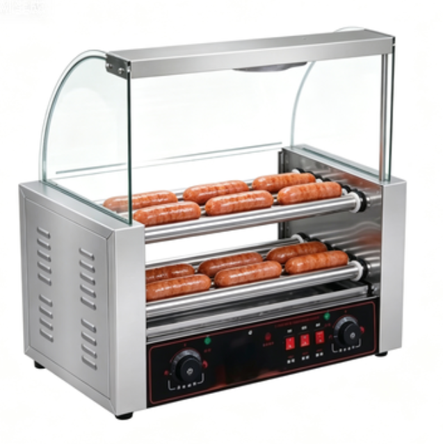 เครื่องอบไส้กรอกแบบ 7 หลอด สำห - Hot Dog Roller Grill Commercial บทวิจารณ์และราคา