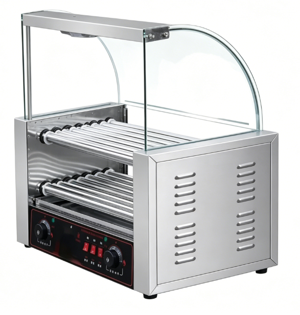 เครื่องอบไส้กรอกแบบ 7 หลอด สำห - Hot Dog Roller Grill Commercial บทวิจารณ์และราคา
