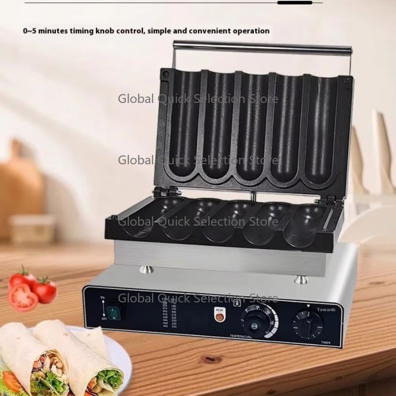 เครื่องย่างไก่แบบดิจิตอลเชิงพา - Hot Dog Roller Grill Commercial บทวิจารณ์และราคา