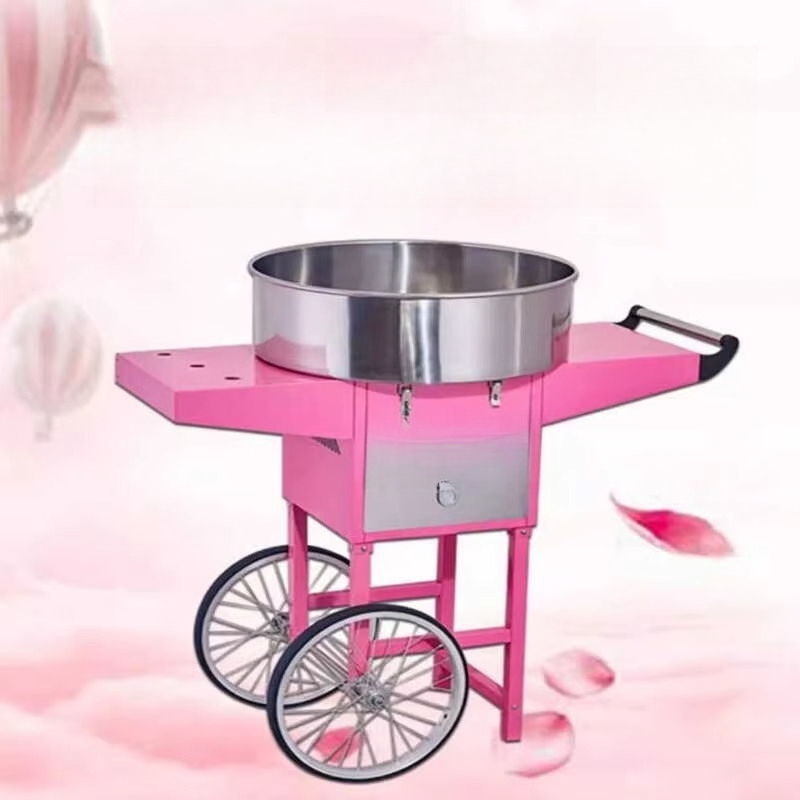 เครื่องทำสายไหมเชิงพาณิชย์พร้อ - Commercial Cotton Candy Cart บทวิจารณ์และราคา