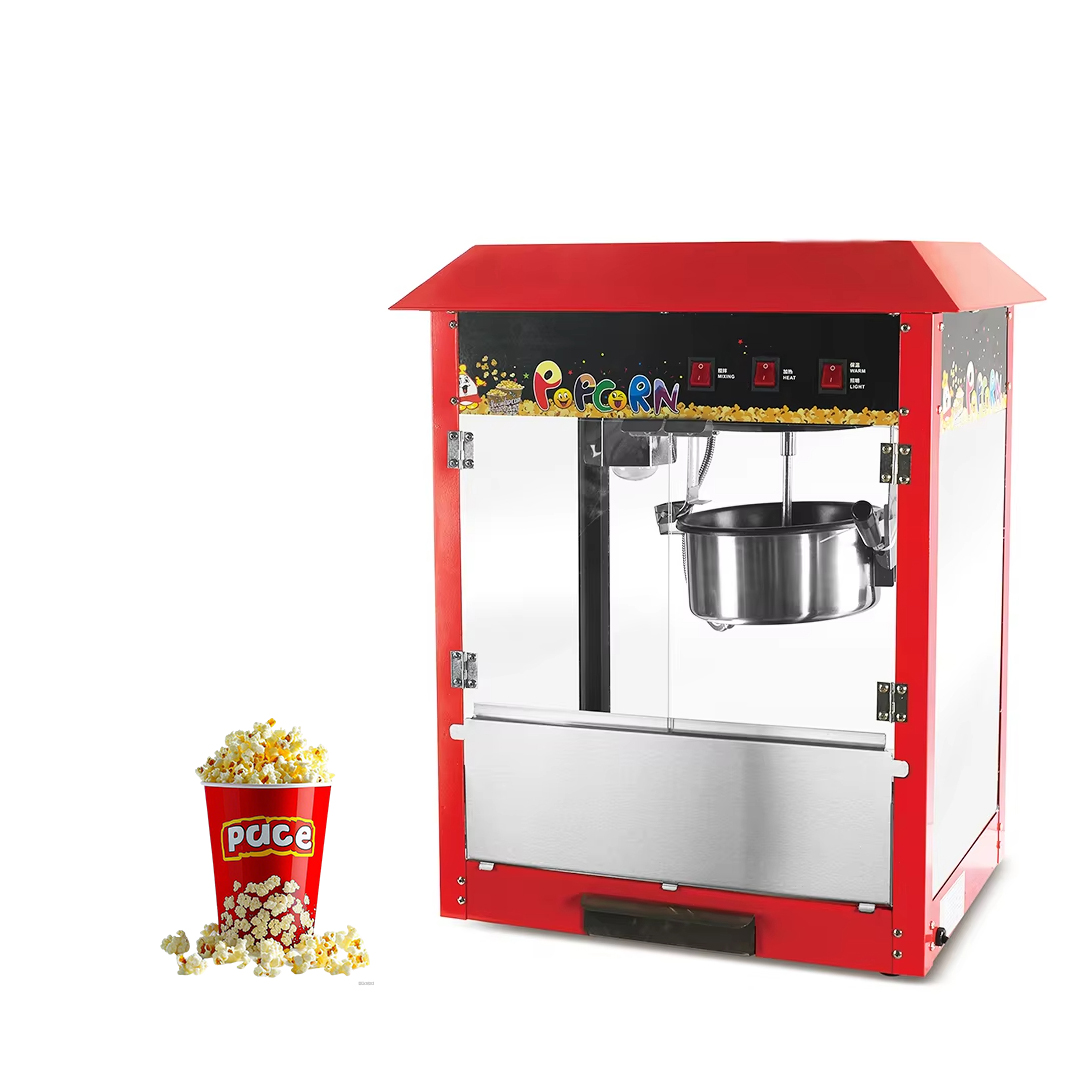 เครื่องทำป๊อปคอร์นไฟฟ้าเชิงพาณ - Commercial Popcorn Machine 8Oz Kettle บทวิจารณ์และราคา