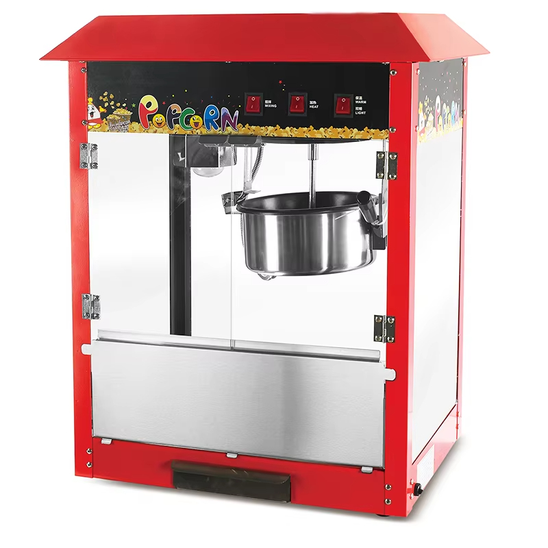 เครื่องทำป๊อปคอร์นไฟฟ้าเชิงพาณ - Commercial Popcorn Machine 8Oz Kettle บทวิจารณ์และราคา