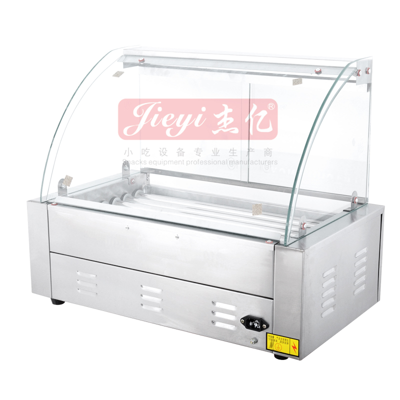 เครื่องนึ่งขนมปังอุ่นร้อนแบบอั - Hot Dog Roller Grill Commercial บทวิจารณ์และราคา