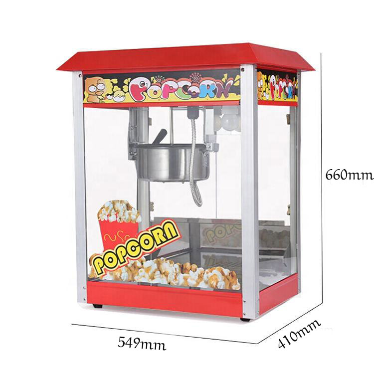 เครื่องทำป๊อปคอร์นเชิงพาณิชย์  - Commercial Popcorn Machine 8Oz Kettle บทวิจารณ์และราคา