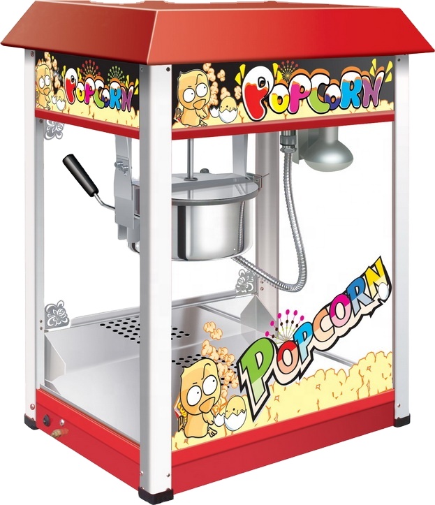เครื่องทำป๊อปคอร์นเชิงพาณิชย์  - Commercial Popcorn Machine 8Oz Kettle บทวิจารณ์และราคา