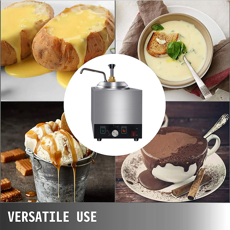 เครื่องอุ่นชีสไฟฟ้าแบบ 2 หม้อ  - Commercial Nacho Cheese Warmer Dispenser บทวิจารณ์และราคา