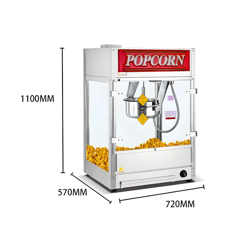 เครื่องทำป๊อปคอร์นอัตโนมัติขนา - Commercial Popcorn Maker 16Oz บทวิจารณ์และราคา