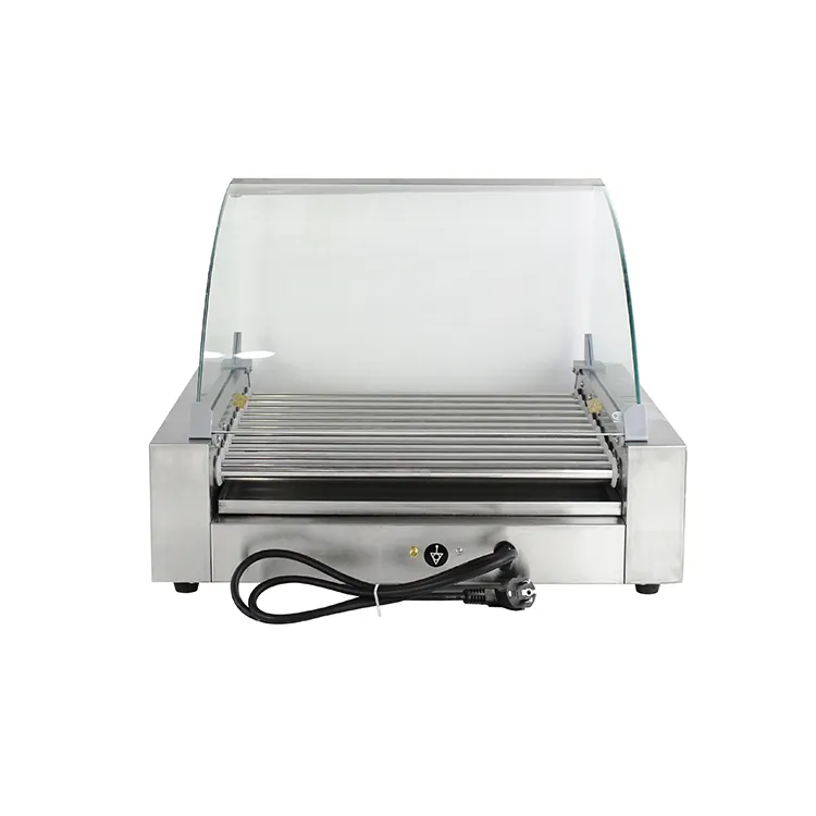 เครื่องทำฮอทดอก 11 แท่ง 27 ช่อ - Hot Dog Roller Grill Commercial บทวิจารณ์และราคา