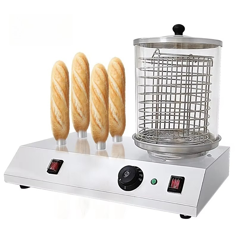 เครื่องย่างฮอทดอกแบบลูกกลิ้งสแ - Hot Dog Roller Grill Commercial บทวิจารณ์และราคา