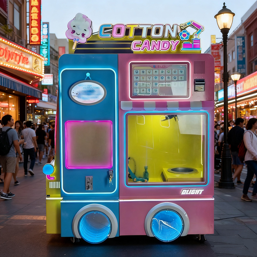 รถเข็นน้ำตาลสำหรับเครื่องทำสาย - Commercial Cotton Candy Cart บทวิจารณ์และราคา
