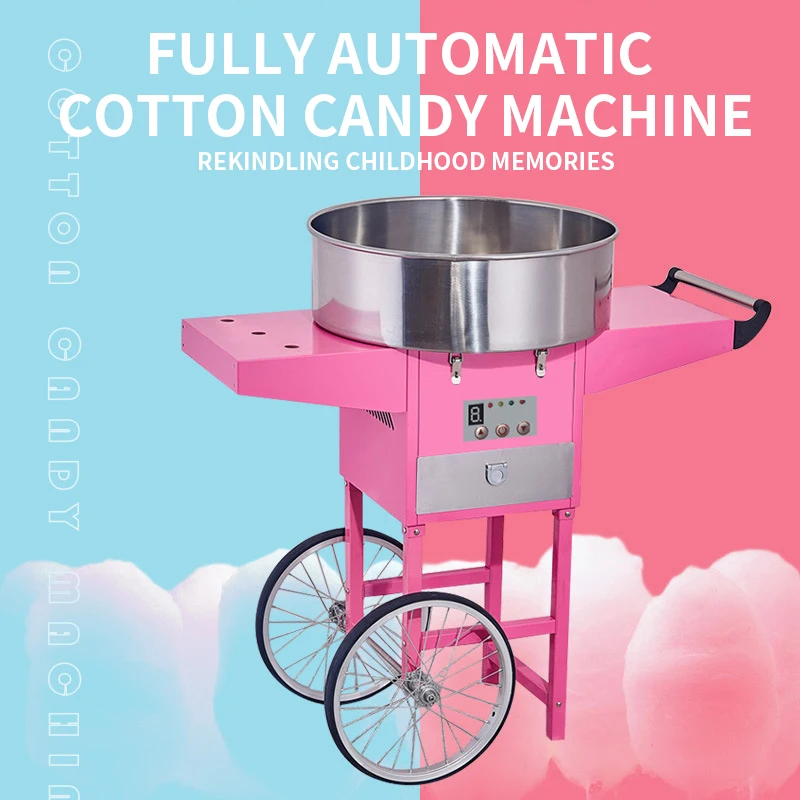 เครื่องทำสายไหมไฟฟ้าเชิงพาณิชย - Commercial Cotton Candy Cart บทวิจารณ์และราคา