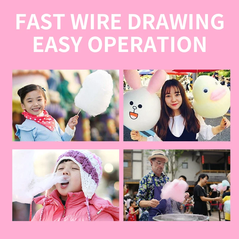 เครื่องทำสายไหมไฟฟ้าเชิงพาณิชย - Commercial Cotton Candy Cart บทวิจารณ์และราคา