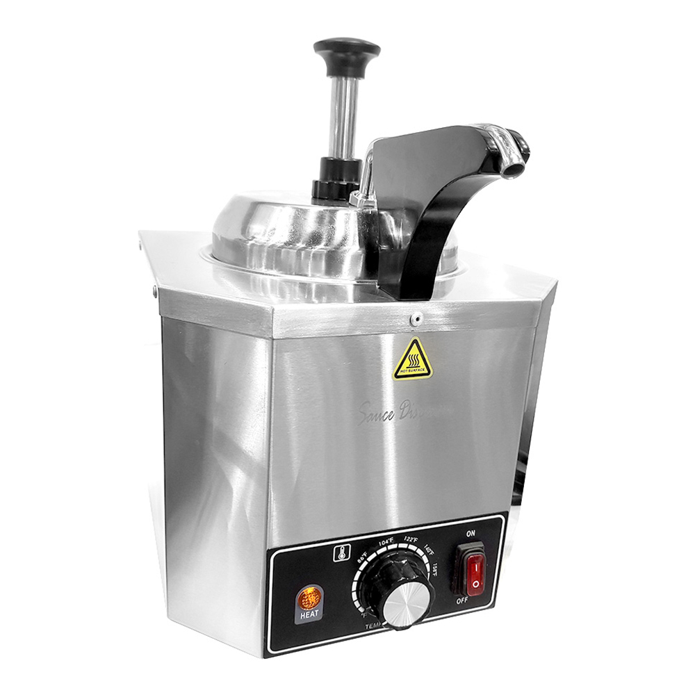 เครื่องอุ่นซอสชีสไฟฟ้าเชิงพาณิ - Commercial Nacho Cheese Warmer Dispenser บทวิจารณ์และราคา