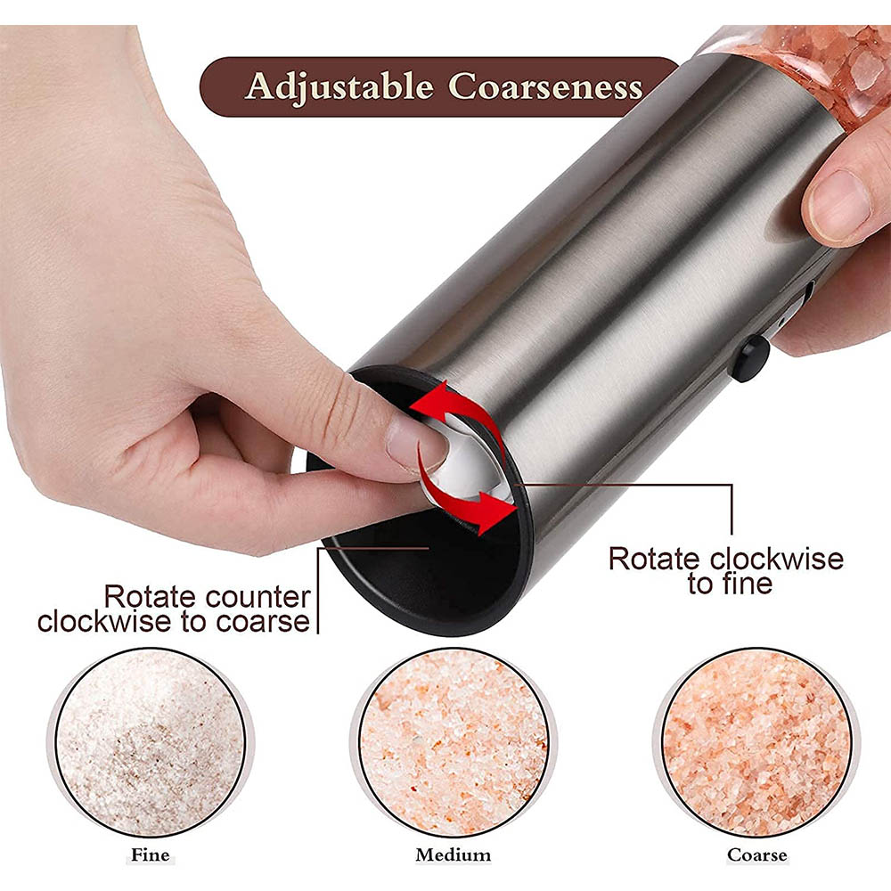 ชุดเครื่องบดเกลือและพริกไทยไฟฟ - Popcorn Seasoning Salt Butter บทวิจารณ์และราคา
