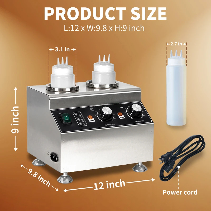 เครื่องทำนาโชส์เชิงพาณิชย์ 110 - Commercial Nacho Cheese Warmer Dispenser บทวิจารณ์และราคา