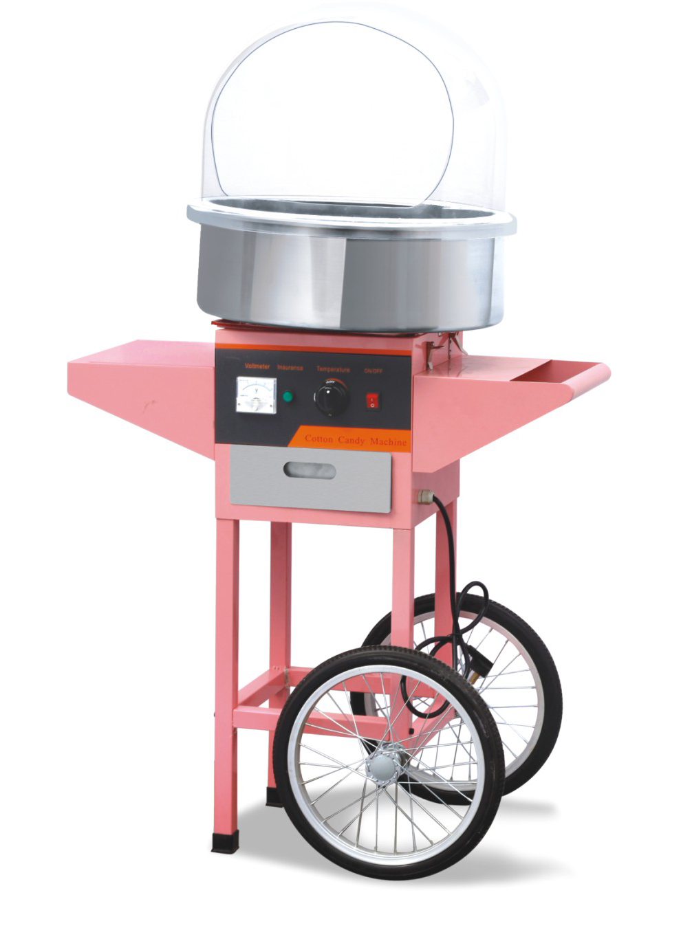 เครื่องทำสายไหมเชิงพาณิชย์แบบไ - Commercial Cotton Candy Cart บทวิจารณ์และราคา