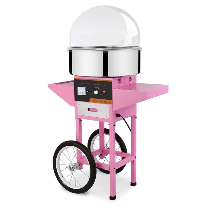 เครื่องทำสายไหมเชิงพาณิชย์แบบไ - Commercial Cotton Candy Cart บทวิจารณ์และราคา