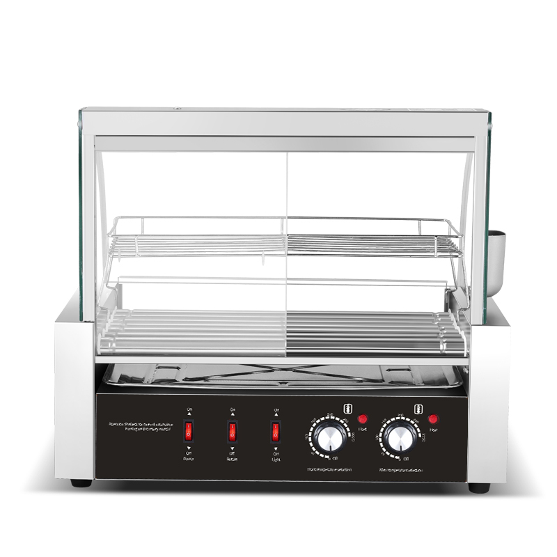 เครื่องทำฮอทดอกเชิงพาณิชย์ พร้ - Hot Dog Roller Grill Commercial บทวิจารณ์และราคา
