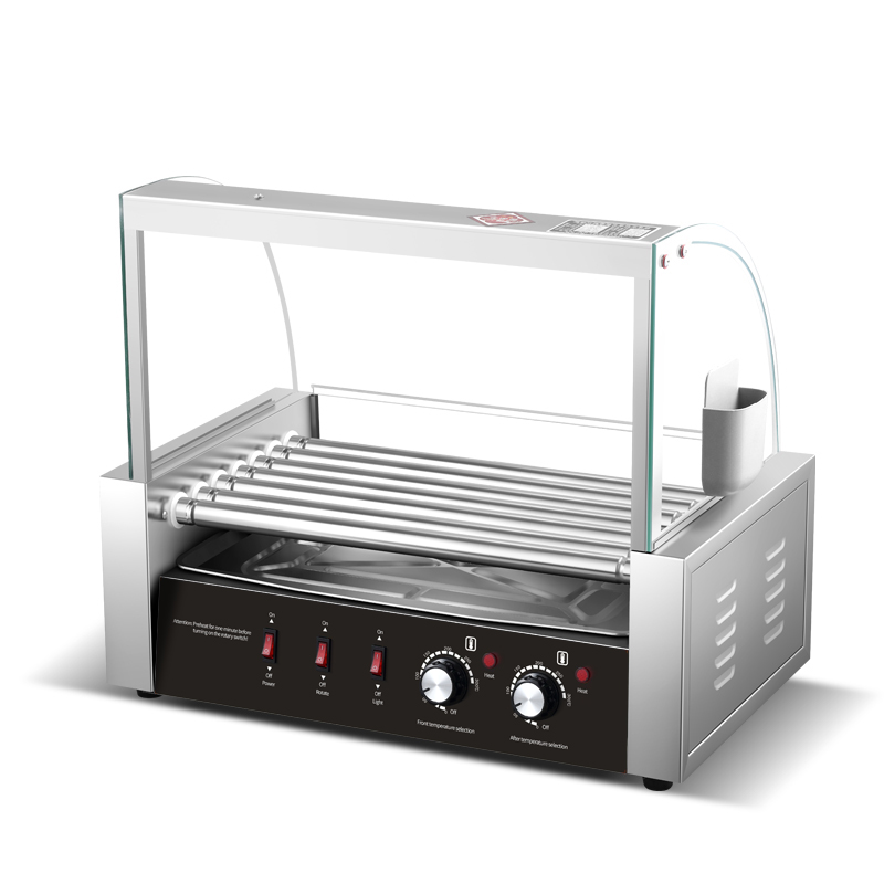 เครื่องทำฮอทดอกเชิงพาณิชย์ พร้ - Hot Dog Roller Grill Commercial บทวิจารณ์และราคา