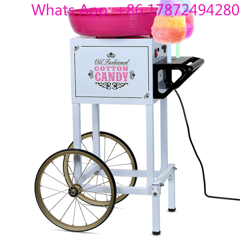 เครื่องทำสายไหมไฟฟ้ากำลังสูงแบ - Commercial Cotton Candy Cart บทวิจารณ์และราคา