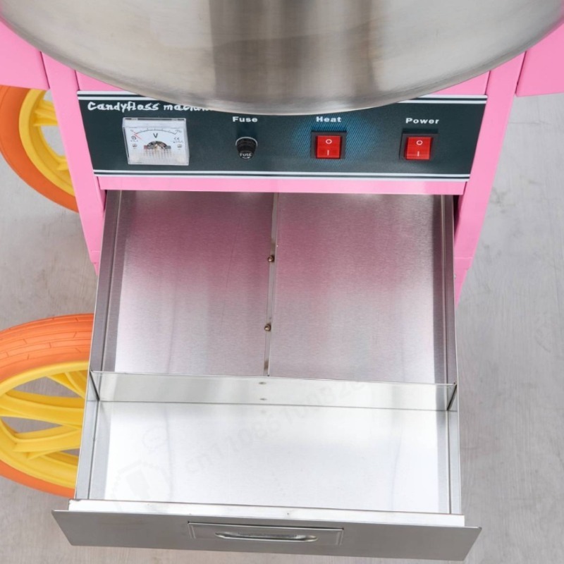 รถเข็นขายสายไหมเคลื่อนที่พร้อม - Commercial Cotton Candy Cart บทวิจารณ์และราคา