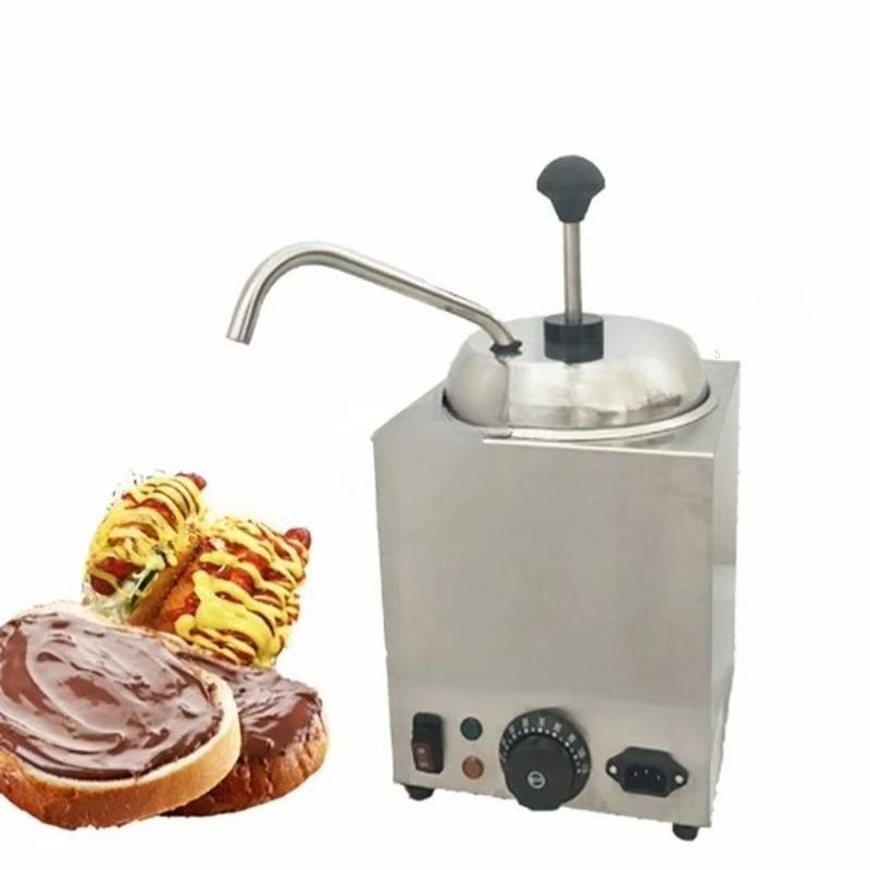 เครื่องจำหน่ายซอสไฟฟ้าสำหรับขน - Commercial Nacho Cheese Warmer Dispenser บทวิจารณ์และราคา