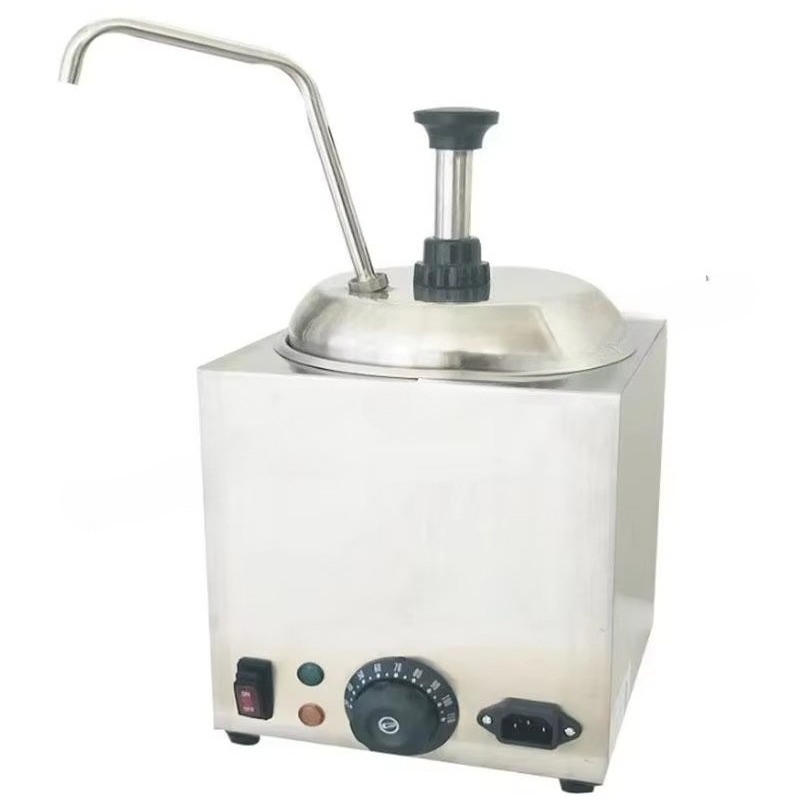 เครื่องจำหน่ายซอสไฟฟ้าสำหรับขน - Commercial Nacho Cheese Warmer Dispenser บทวิจารณ์และราคา