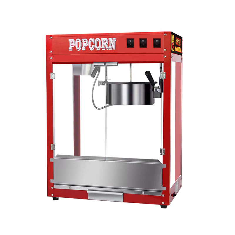 เครื่องทำป๊อปคอร์นแบบอัตโนมัติ - Commercial Popcorn Machine 8Oz Kettle บทวิจารณ์และราคา