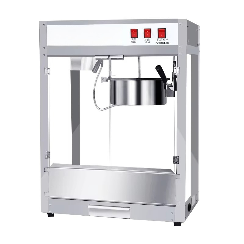 เครื่องทำป๊อปคอร์นแบบอัตโนมัติ - Commercial Popcorn Machine 8Oz Kettle บทวิจารณ์และราคา