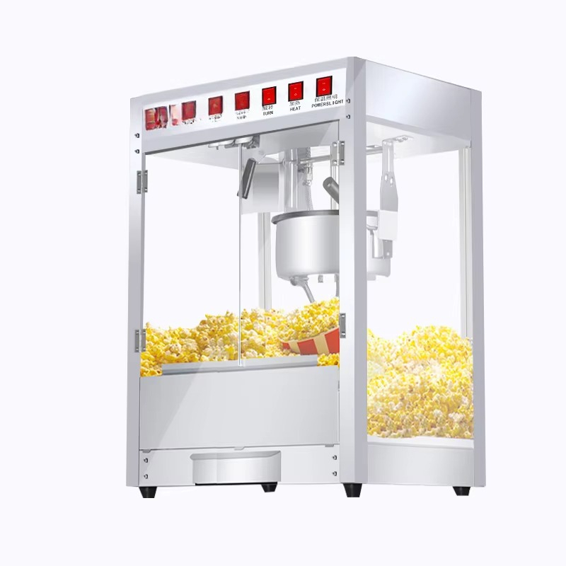 เครื่องทำป๊อปคอร์นแบบอัตโนมัติ - Commercial Popcorn Machine 8Oz Kettle บทวิจารณ์และราคา