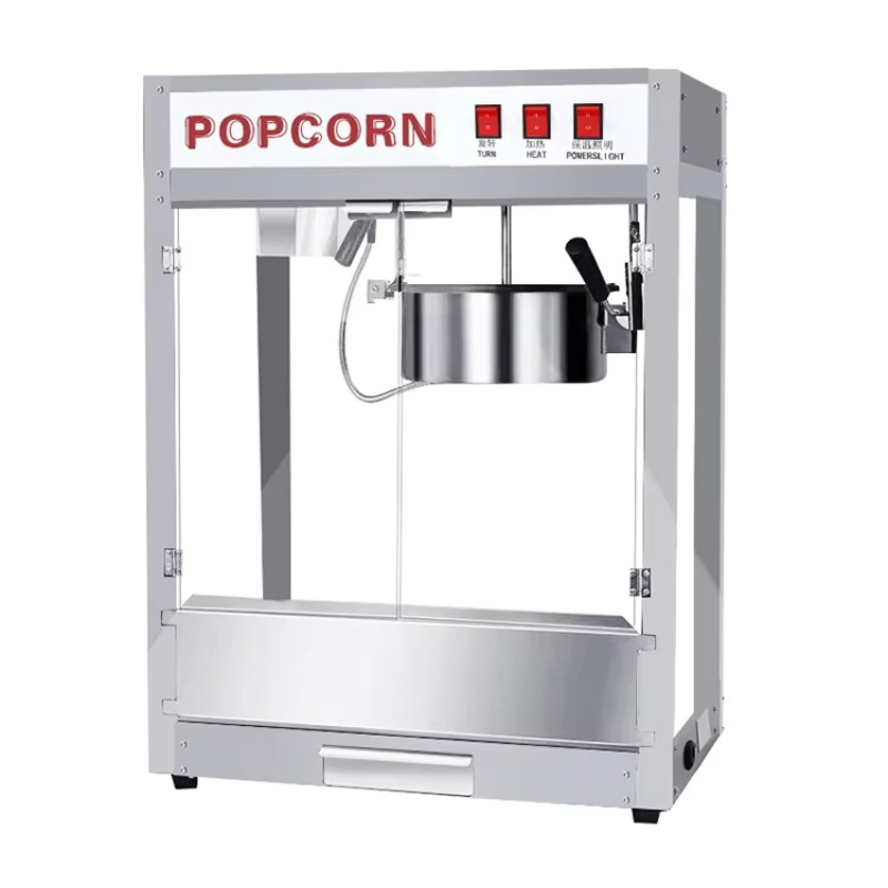เครื่องทำป๊อปคอร์นแบบอัตโนมัติ - Commercial Popcorn Machine 8Oz Kettle บทวิจารณ์และราคา