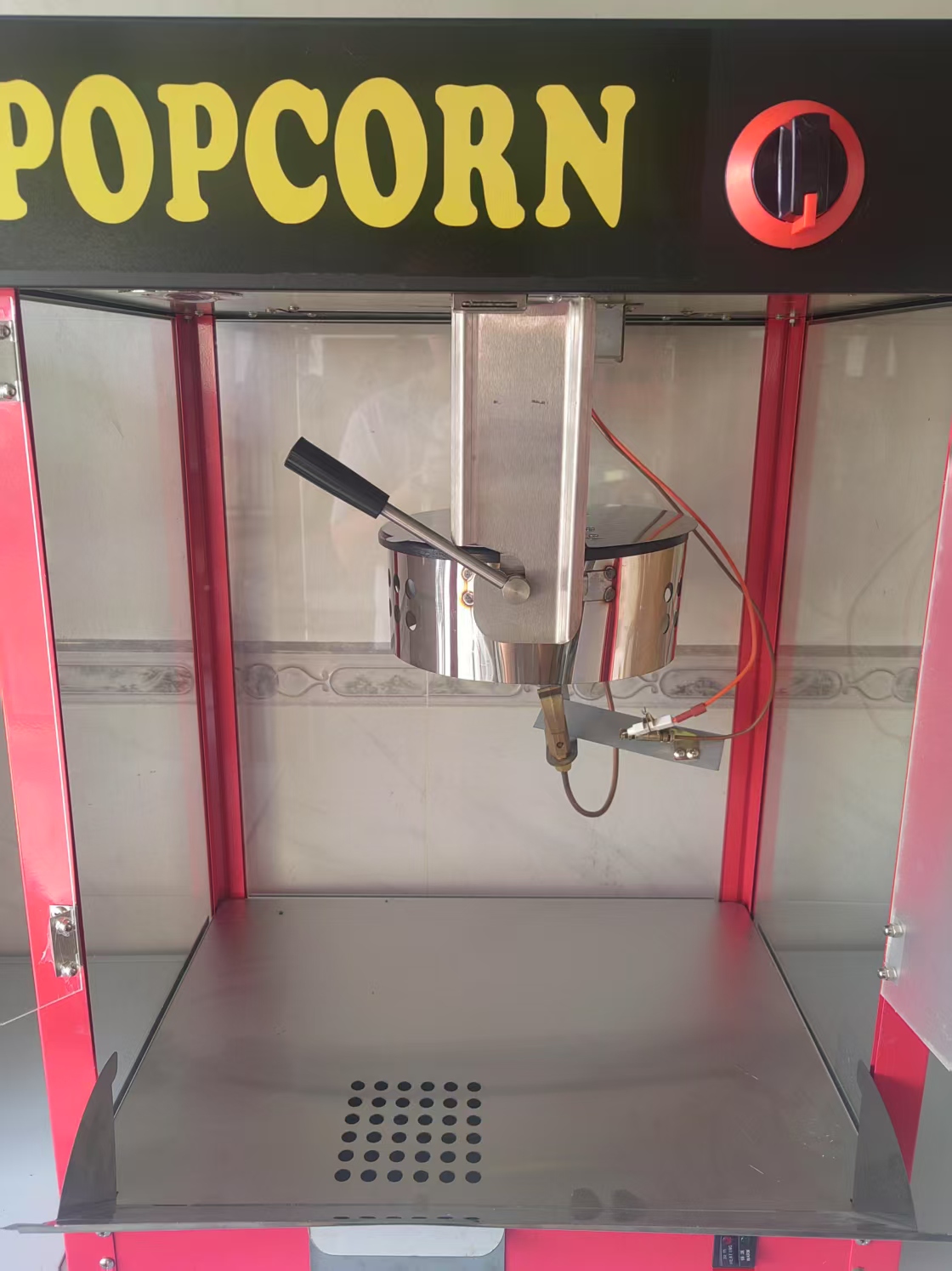 เครื่องทำป๊อปคอร์นแบบมืออาชีพ  - Commercial Popcorn Machine 8Oz Kettle บทวิจารณ์และราคา