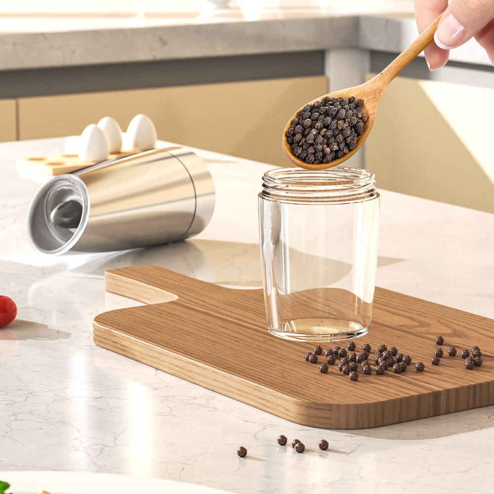 ชุดเครื่องบดเกลือและพริกไทยไฟฟ - Popcorn Seasoning Salt Butter บทวิจารณ์และราคา
