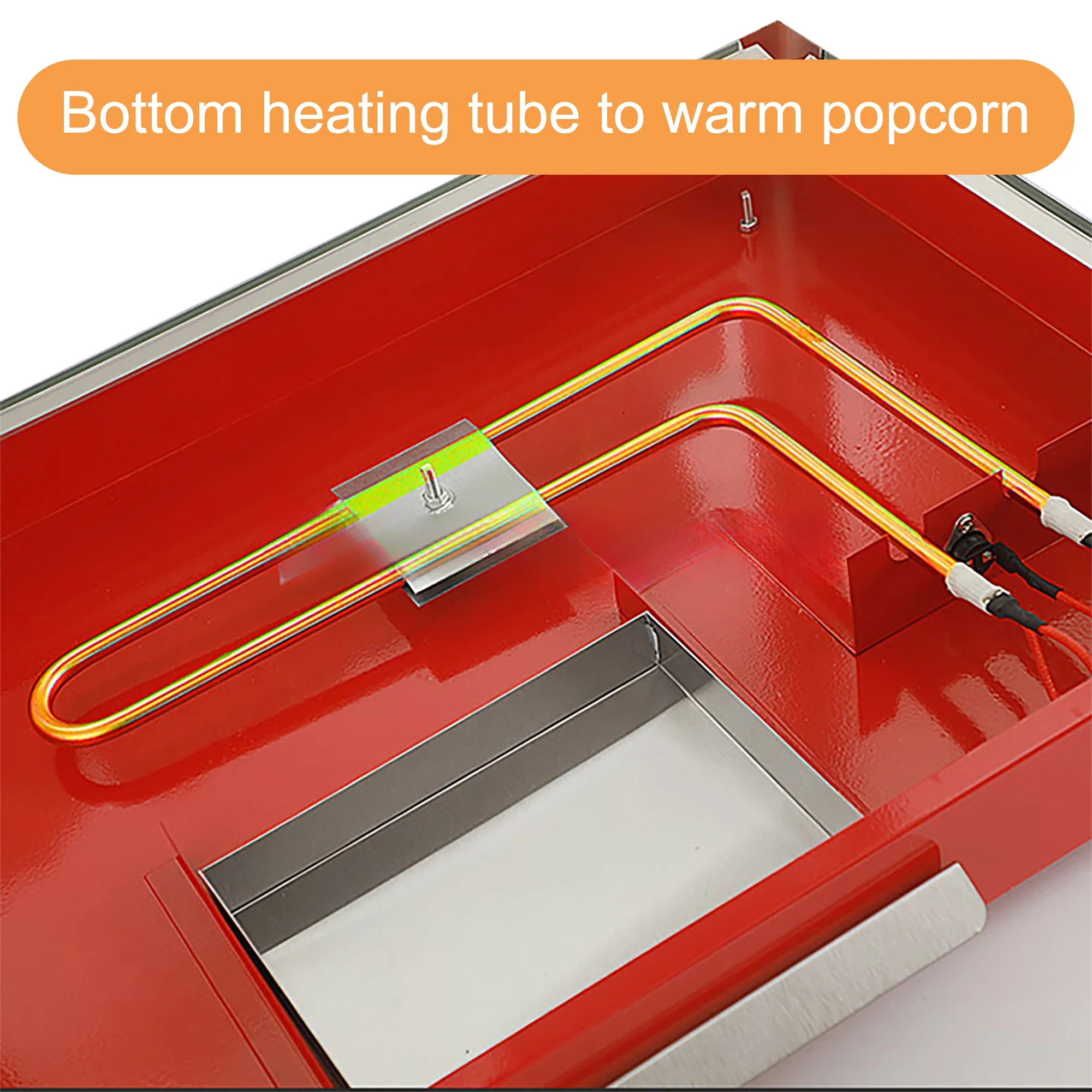 เครื่องทำป๊อปคอร์นไฟฟ้าสำหรับธ - Commercial Popcorn Machine 8Oz Kettle บทวิจารณ์และราคา